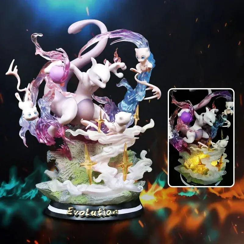  Pokemon Evolution LED Figures Lighted Statues -  ToylandEU™