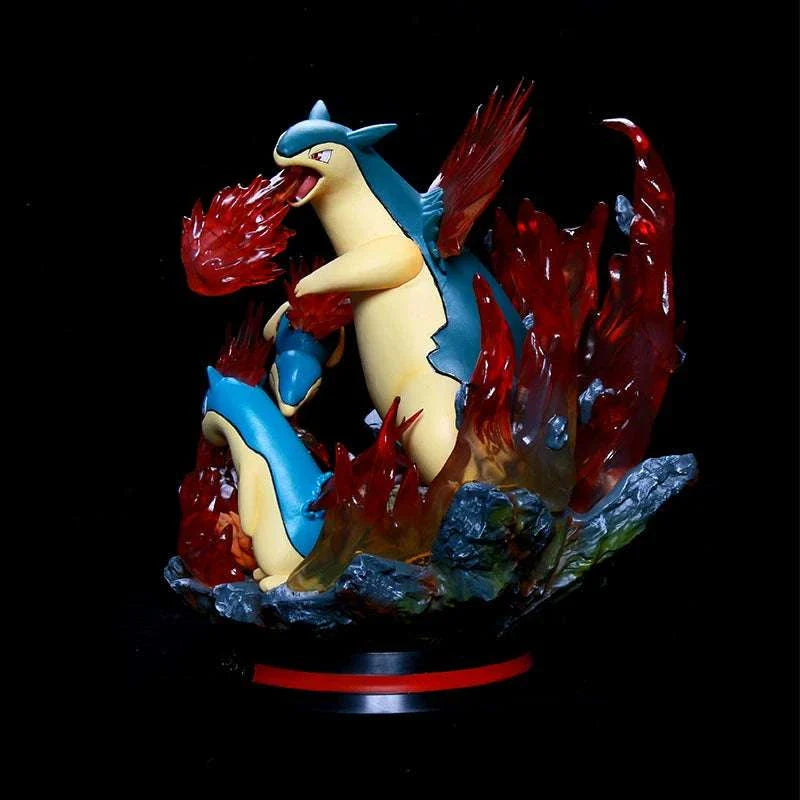  Pokemon Evolution LED Figures Lighted Statues 
