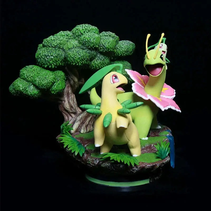  Pokemon Evolution LED Figures Lighted Statues 