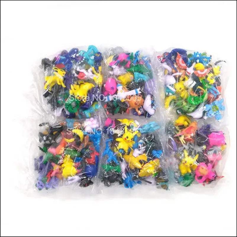  Pokemon Go Figures Pikachu Mini Collectible Set 2 3cm -  ToylandEU™