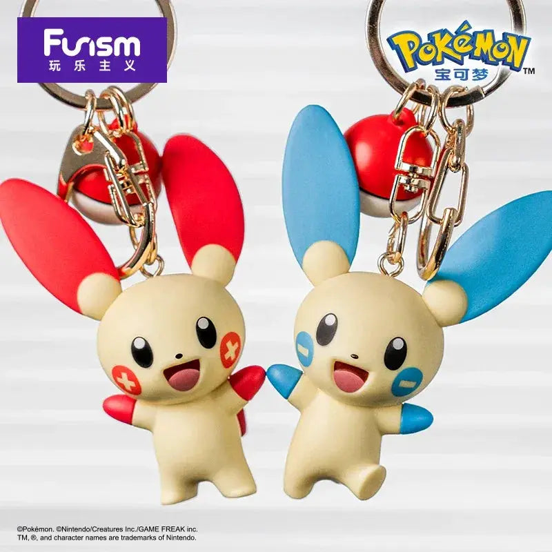 Pokemon Keychain Set Snorlax Mimikyu Cubone Cute Charms for Bags - ToylandEU