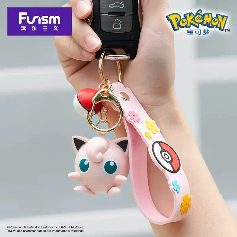 Pokemon Keychain Set Snorlax Mimikyu Cubone Cute Charms for Bags - ToylandEU