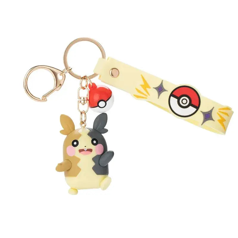 Pokemon Keychain Set Snorlax Mimikyu Cubone Cute Charms for Bags - ToylandEU