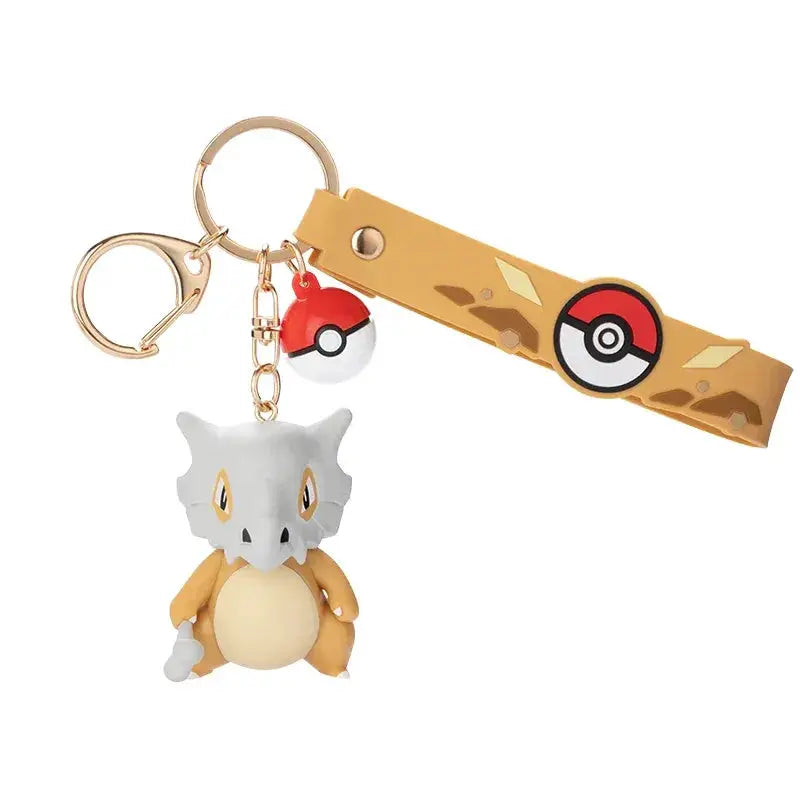Pokemon Keychain Set Snorlax Mimikyu Cubone Cute Charms for Bags - ToylandEU