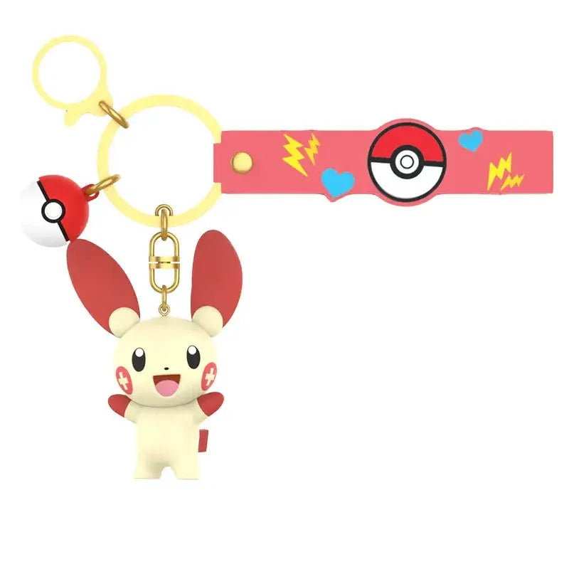 Pokemon Keychain Set Snorlax Mimikyu Cubone Cute Charms for Bags - ToylandEU