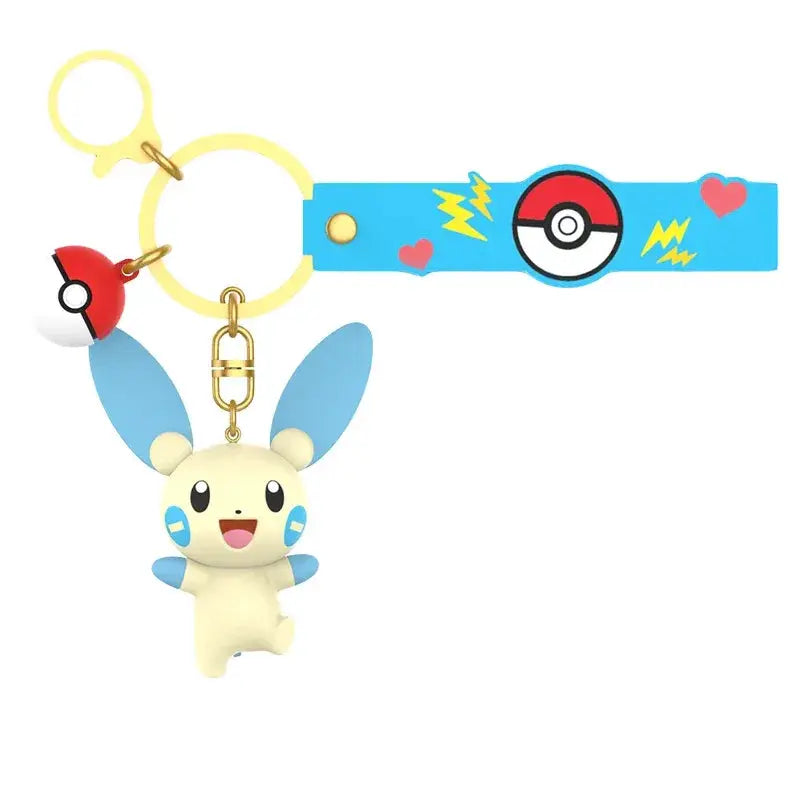 Pokemon Keychain Set Snorlax Mimikyu Cubone Cute Charms for Bags - ToylandEU