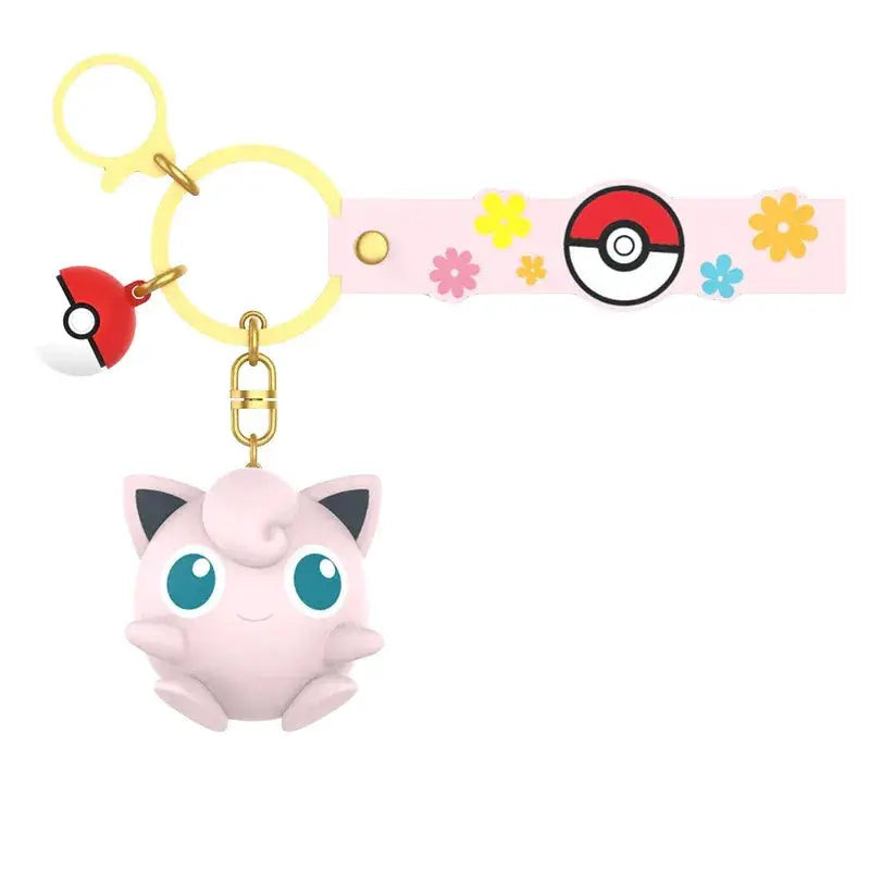 Pokemon Keychain Set Snorlax Mimikyu Cubone Cute Charms for Bags - ToylandEU