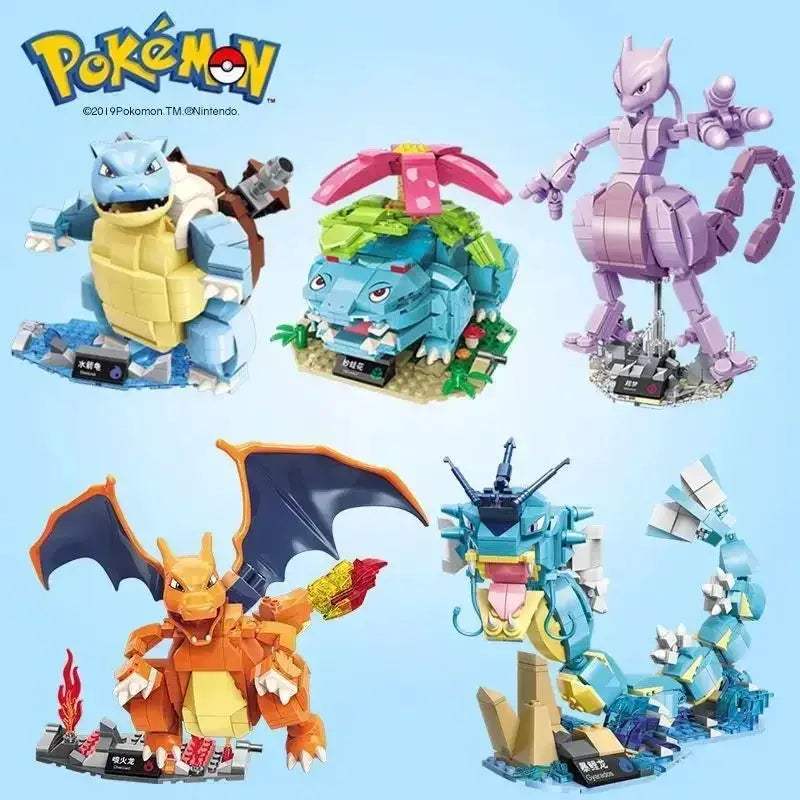 Pokemon Lego Compatible Building Blocks For Kids Fun Time - ToylandEU