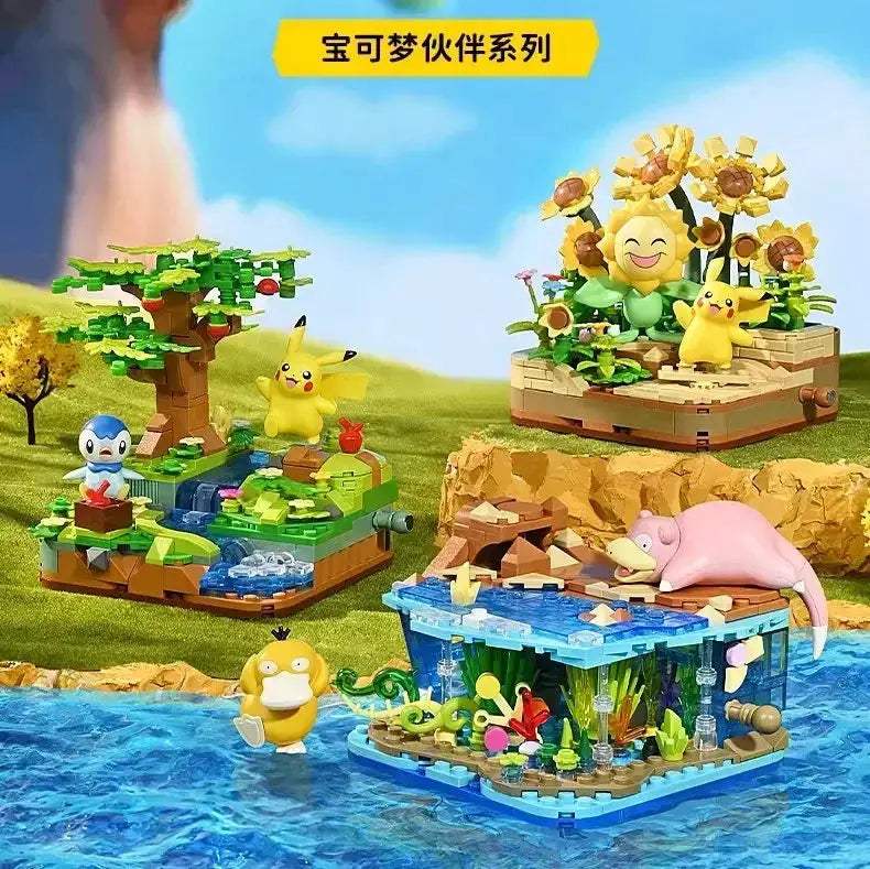 Pokemon Lego Compatible Building Blocks For Kids Fun Time - ToylandEU