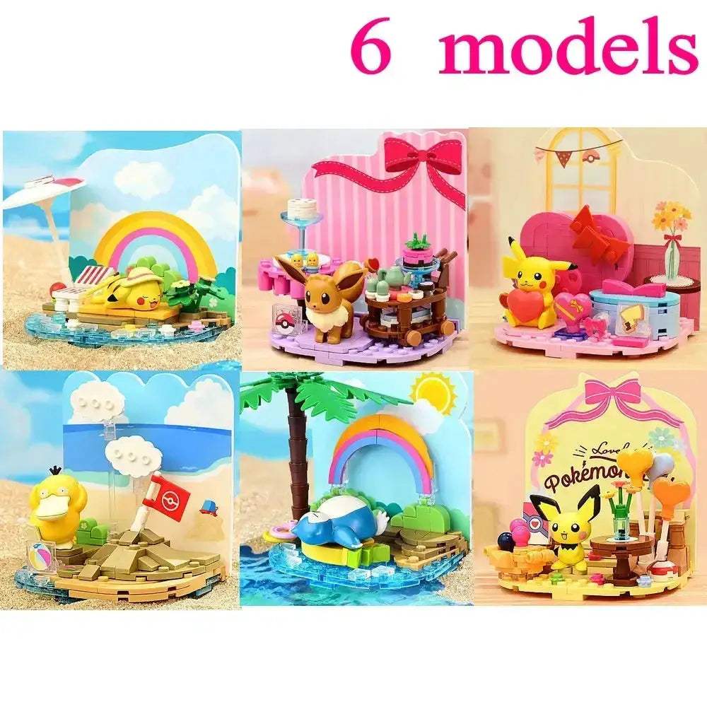 Pokemon Lego Compatible Building Blocks For Kids Fun Time - ToylandEU