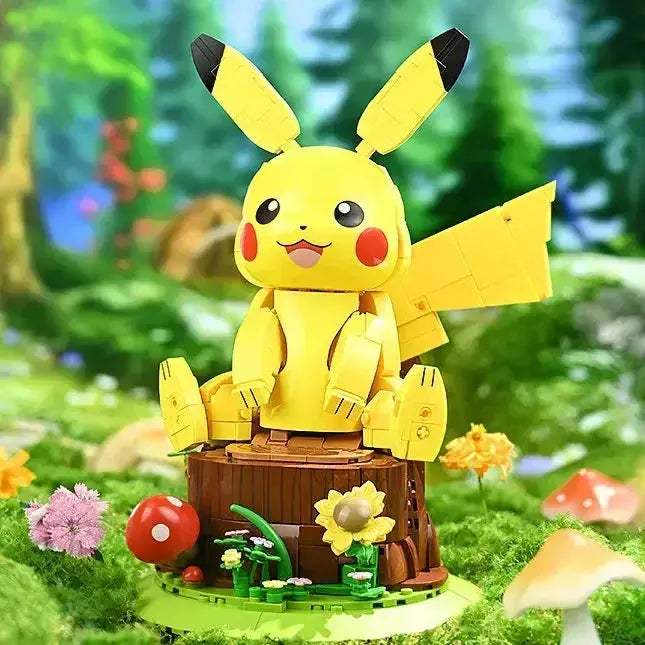 Pokemon Lego Compatible Building Blocks For Kids Fun Time - ToylandEU