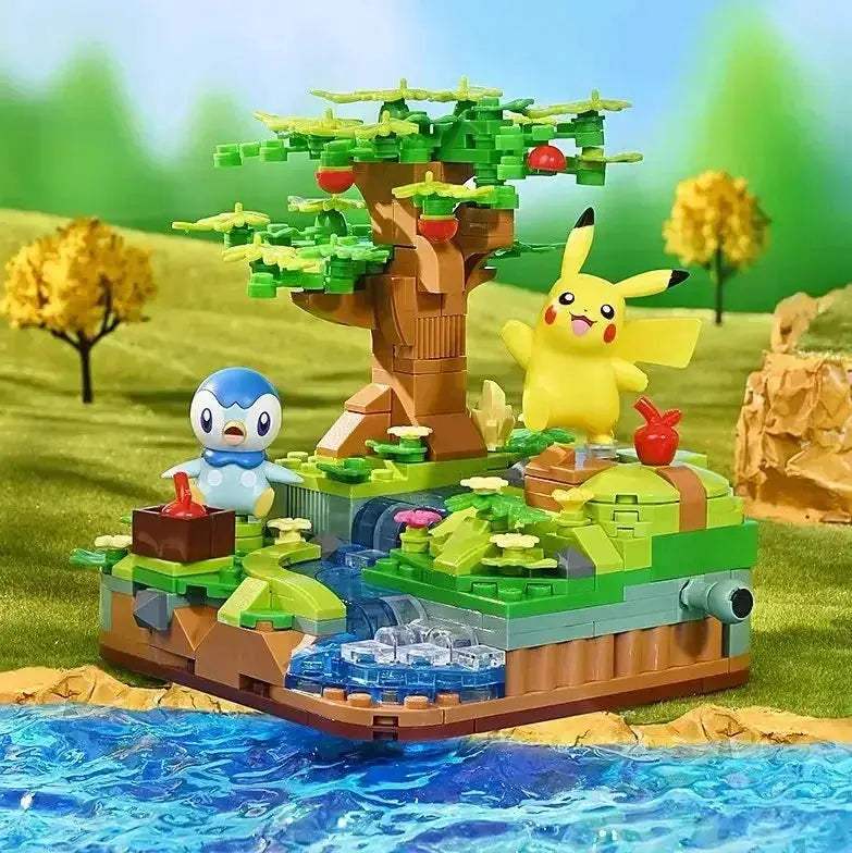 Pokemon Lego Compatible Building Blocks For Kids Fun Time - ToylandEU