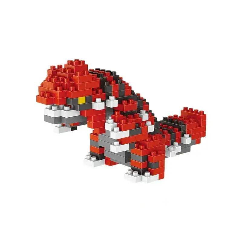 Pokemon Nanoblock Charizard Kyogre Groudon Rayquaza Set Educational - ToylandEU