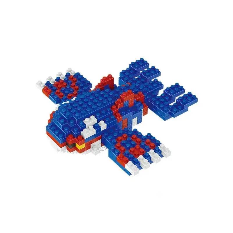 Pokemon Nanoblock Charizard Kyogre Groudon Rayquaza Set Educational - ToylandEU