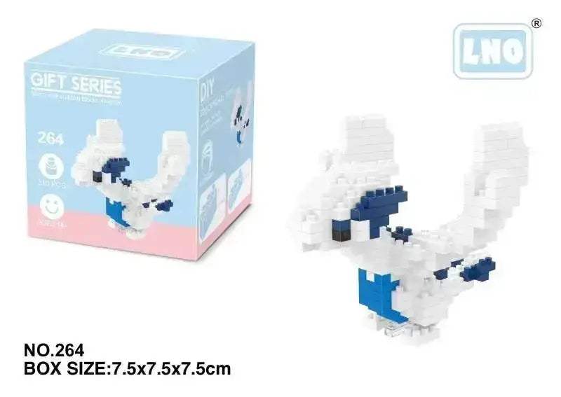 Pokemon Nanoblock Charizard Kyogre Groudon Rayquaza Set Educational - ToylandEU