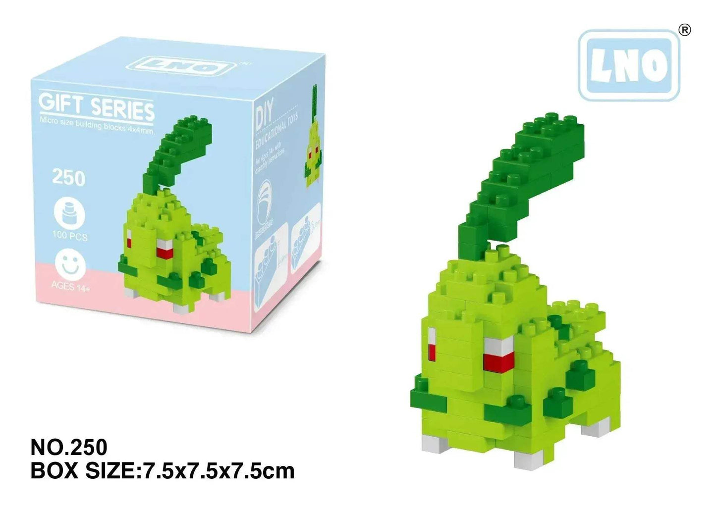 Pokemon Nanoblock Charizard Kyogre Groudon Rayquaza Set Educational - ToylandEU