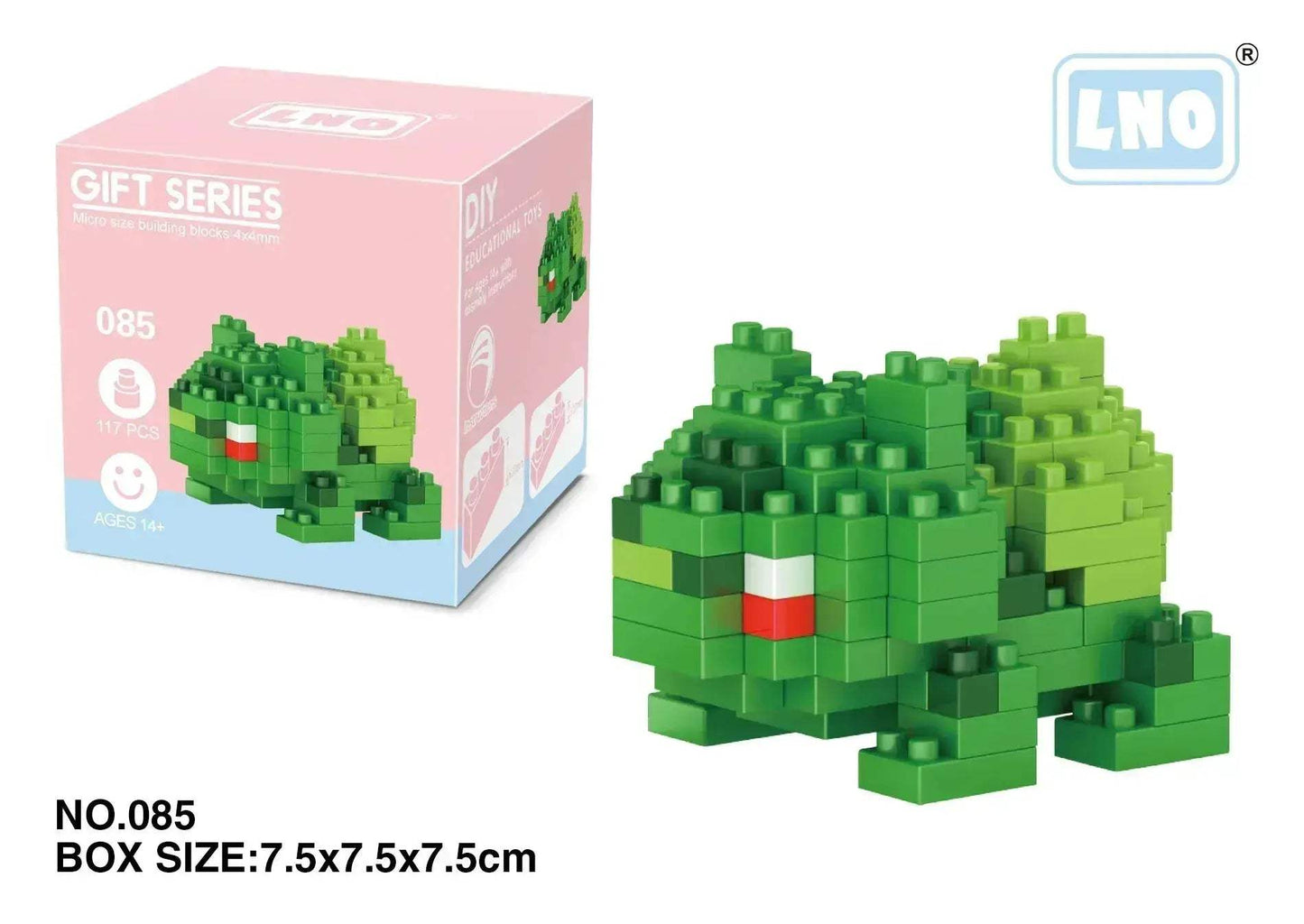 Pokemon Nanoblock Charizard Kyogre Groudon Rayquaza Set Educational - ToylandEU