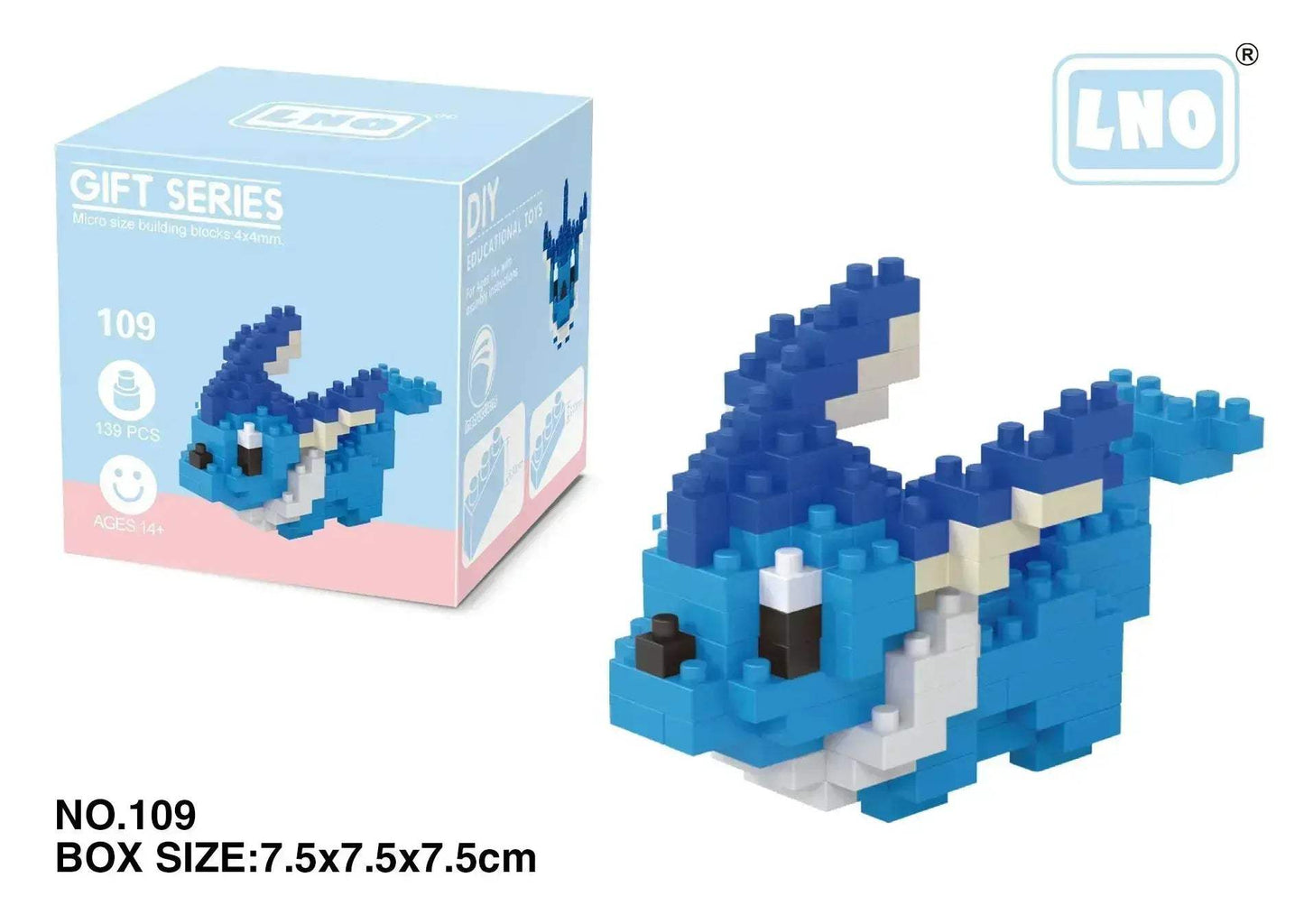 Pokemon Nanoblock Charizard Kyogre Groudon Rayquaza Set Educational - ToylandEU