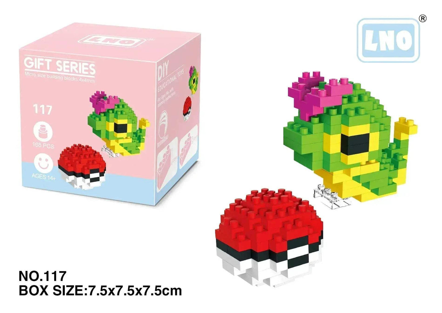 Pokemon Nanoblock Charizard Kyogre Groudon Rayquaza Set Educational - ToylandEU