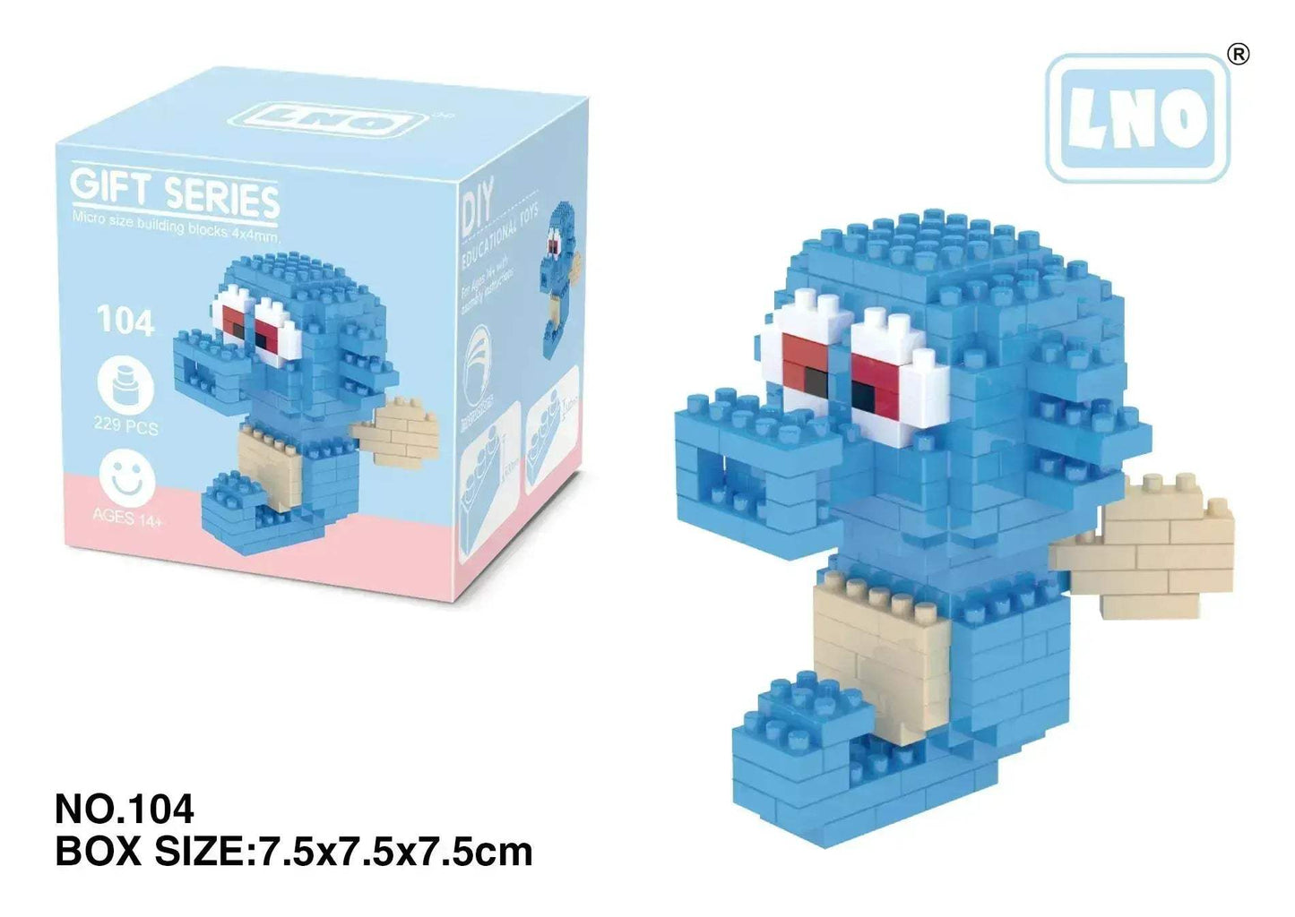 Pokemon Nanoblock Charizard Kyogre Groudon Rayquaza Set Educational - ToylandEU