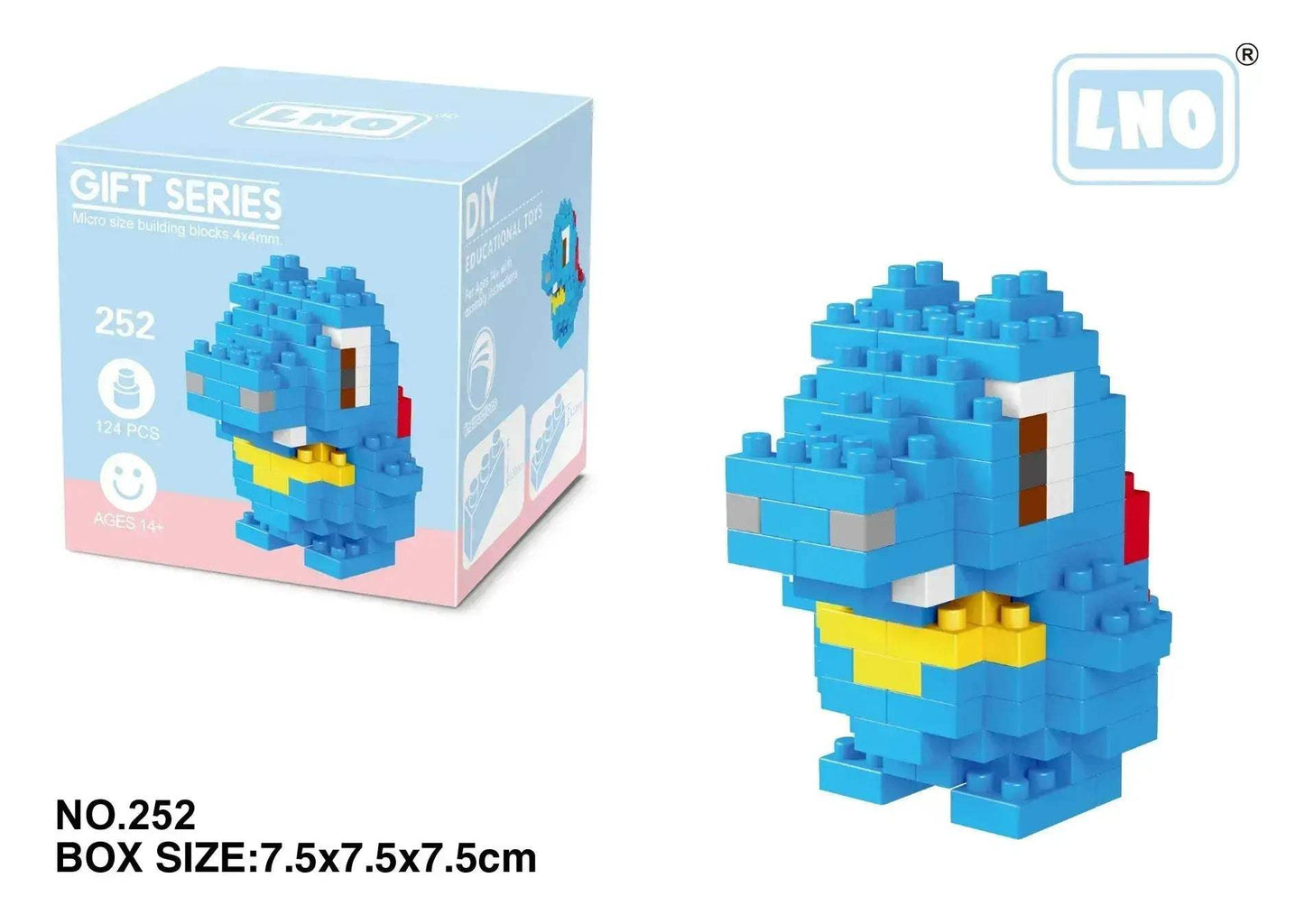 Pokemon Nanoblock Charizard Kyogre Groudon Rayquaza Set Educational - ToylandEU
