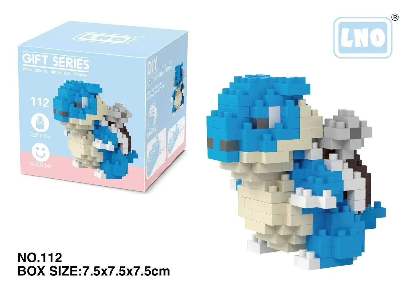 Pokemon Nanoblock Charizard Kyogre Groudon Rayquaza Set Educational - ToylandEU