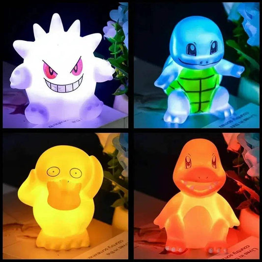  Pokemon Night Light Gengar Squirtle Charmander Lamp -  ToylandEU™