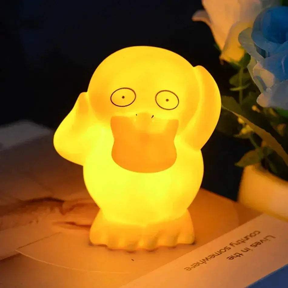Pokemon Night Light Glowing Anime Figures, Gengar Squirtle Charmander Psyduck Bedside Led Lamp 12 CM - ToylandEU