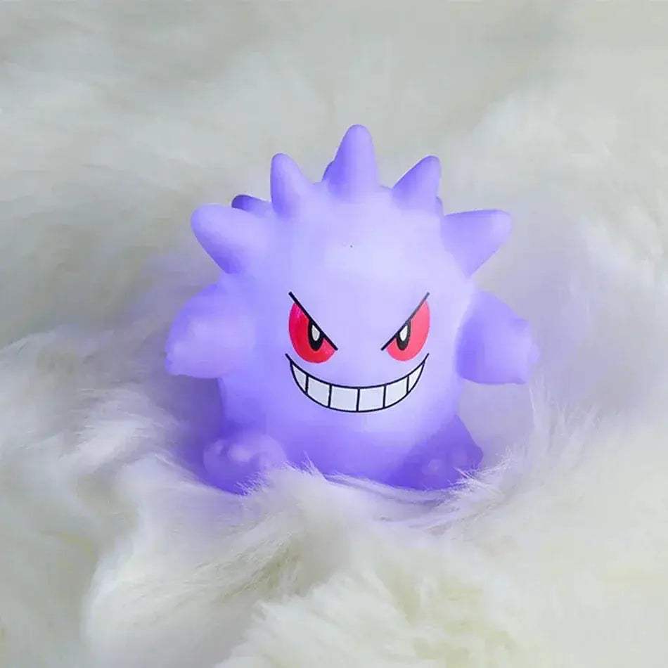 Pokemon Night Light Glowing Anime Figures, Gengar Squirtle Charmander Psyduck Bedside Led Lamp 12 CM - ToylandEU
