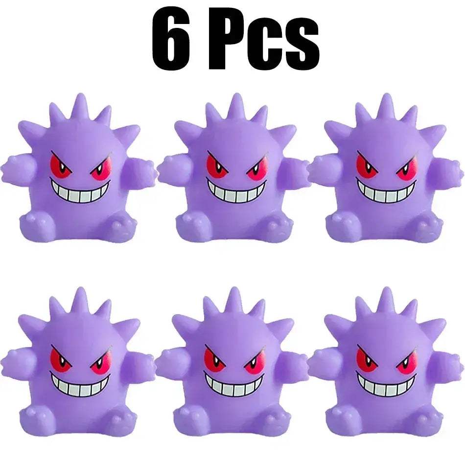 Pokemon Night Light Glowing Anime Figures, Gengar Squirtle Charmander Psyduck Bedside Led Lamp 12 CM - ToylandEU