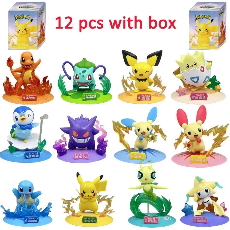  Pokemon Pikachu Action Figure Blind Box Collectible -  ToylandEU™