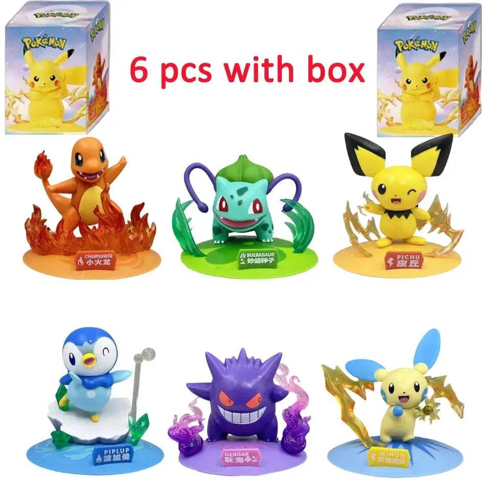 Pokemon Pikachu Action Figures Blind Box Collectible Toy - ToylandEU