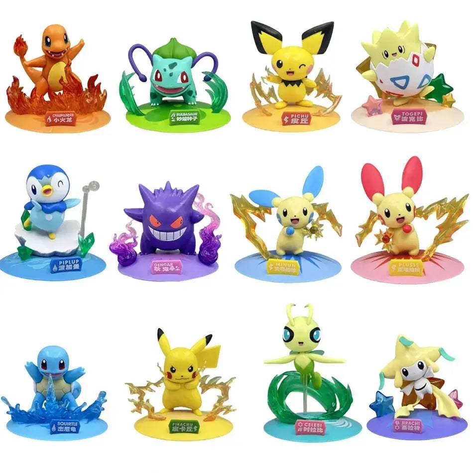 Pokemon Pikachu Action Figures Blind Box Collectible Toy - ToylandEU
