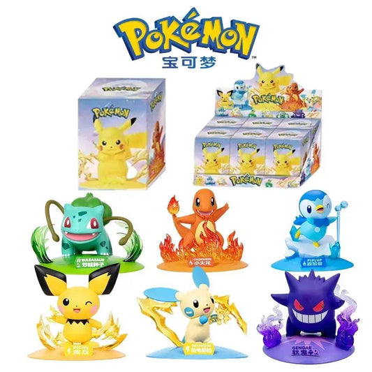  Pokemon Pikachu Blind Box Collectible Figures Desktop -  ToylandEU™