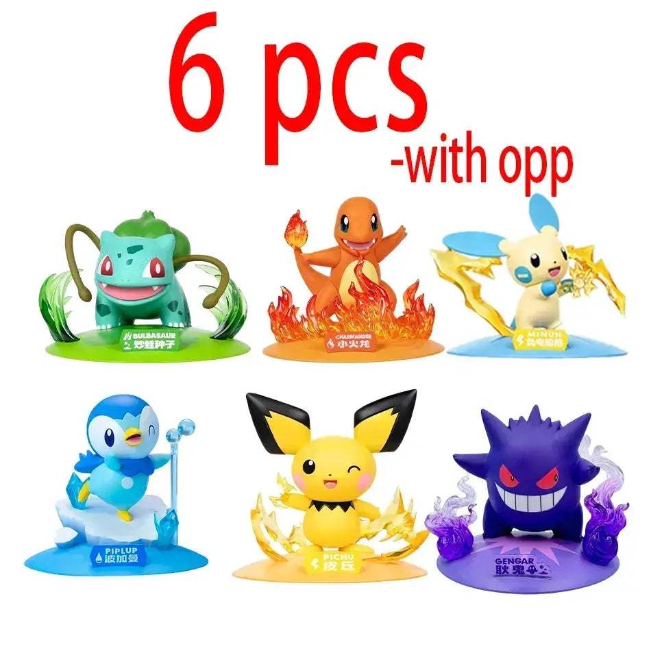 Pokemon Pikachu Blind Box Collectible Figures For Desktop Decor - ToylandEU