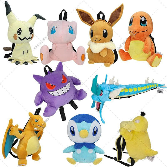  Pokemon Plush Backpack 11 Styles All Ages Durable 