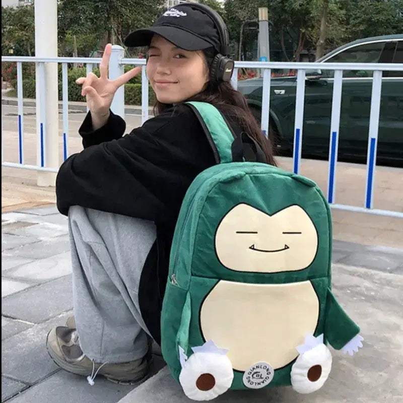 Pokemon Plush Backpack Large Capacity For Anime Fans - ToylandEU