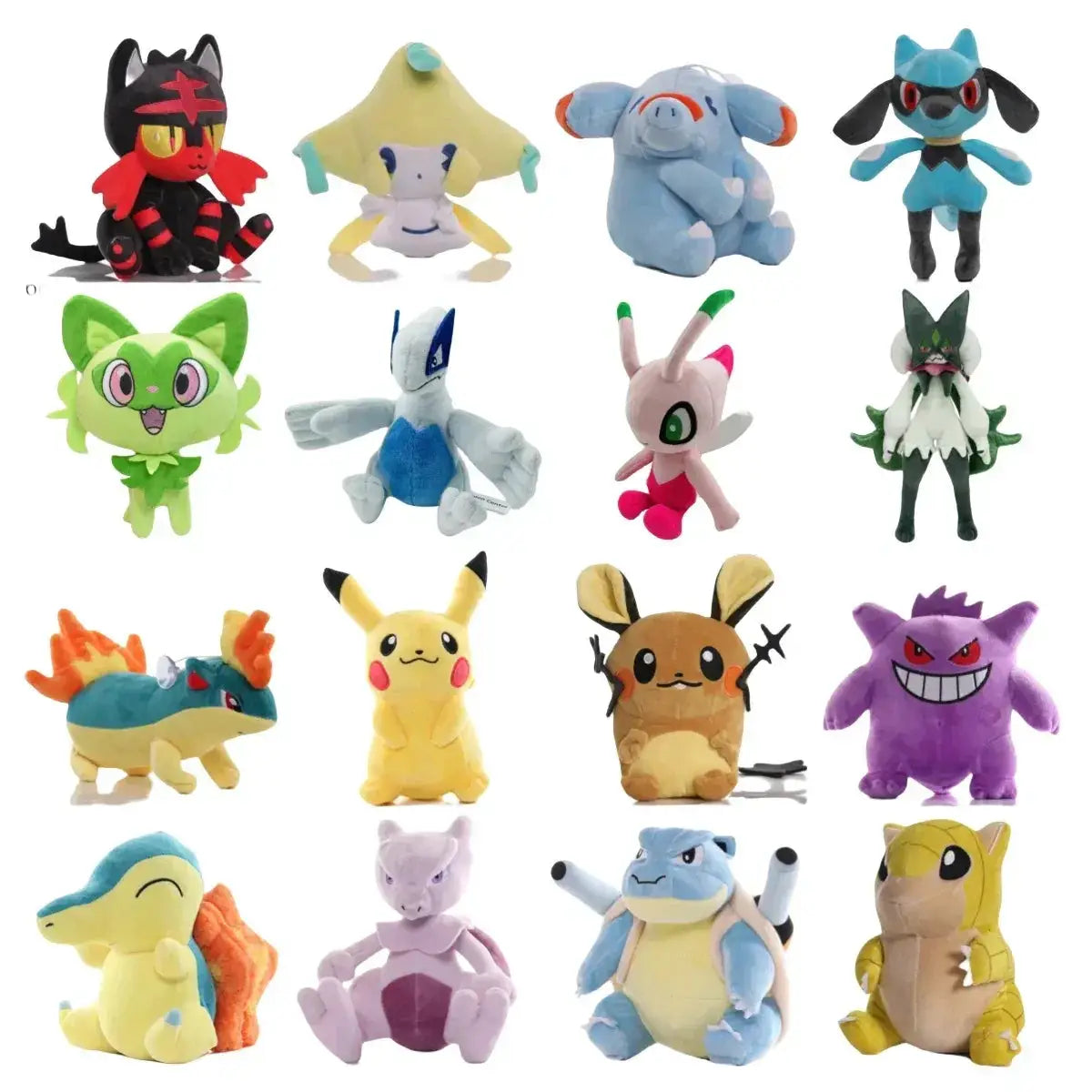 Pokemon Plush Toys, Anime Figures and Figurines Cuddling Dolls To Sleep With, Gifts For Bedrooms - ToylandEU