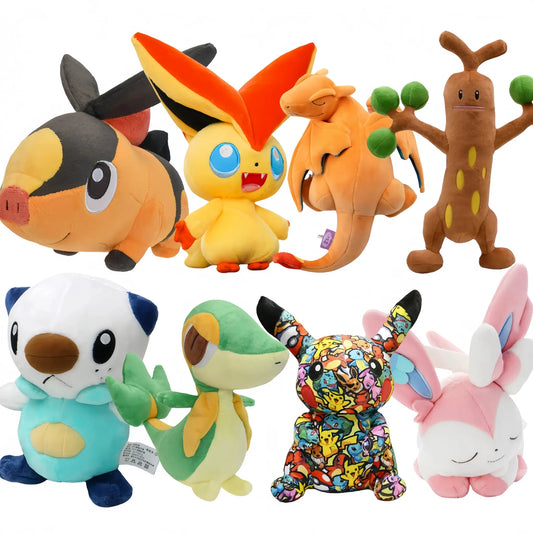  Pokemon Plush Toys Premium Set Soft Collectible For Kids -  ToylandEU™