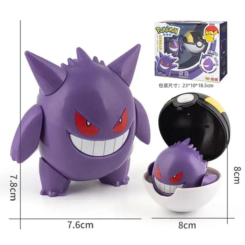  Pokemon Pokeball Figures Exclusive Collectible Mini PVC Toys -  ToylandEU™