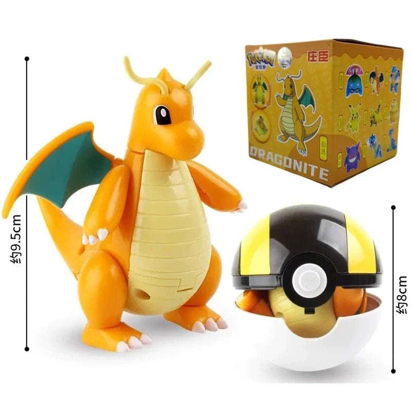 Pokemon Pokeball Figures Exclusive Collectible Mini PVC Toys