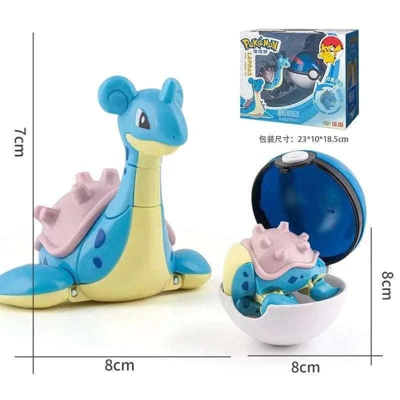 Pokemon Pokeball Figures Exclusive Collectible Mini PVC Toys