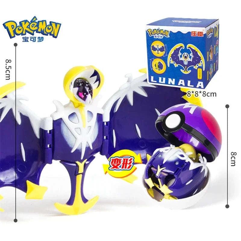 Pokemon Pokeball Figures Exclusive Collectible Mini PVC Toys