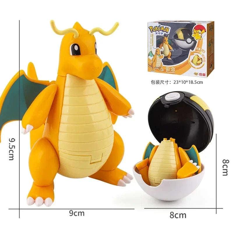 Pokemon Pokeball Figures Exclusive Collectible Mini PVC Toys