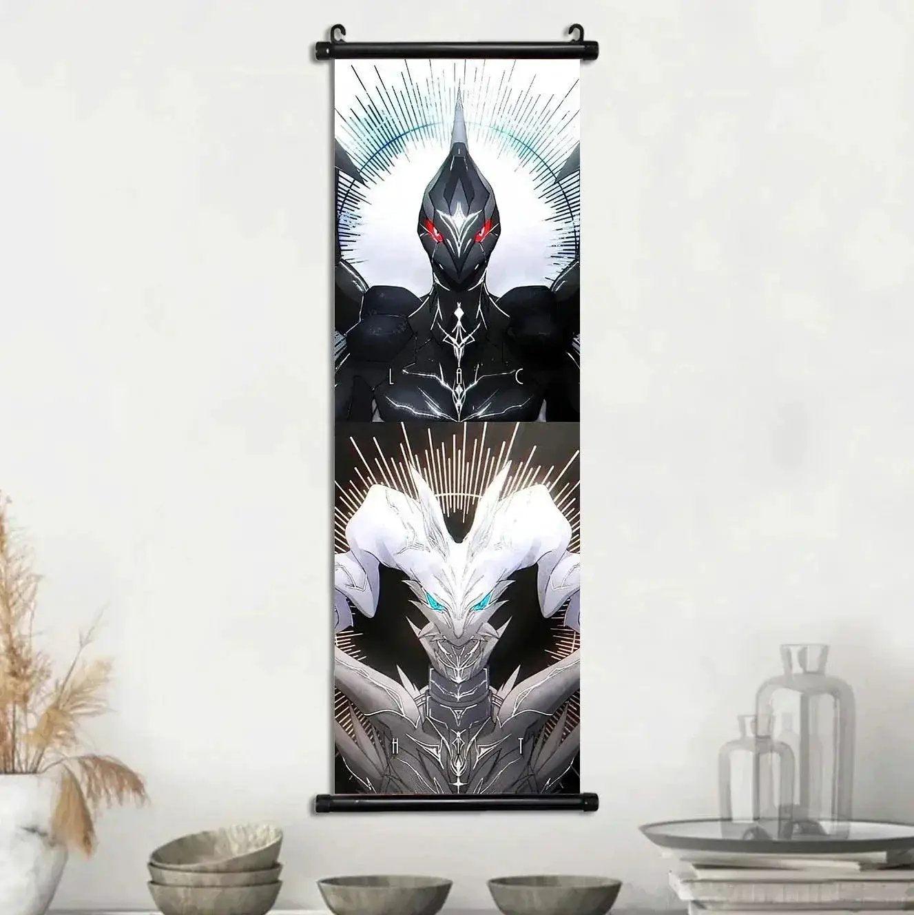  Pokemon Scroll Wall Art, Anime Posters Pikachu Eevee Modern Room Decoration Charizard Canvas Hanging Scrolls Wall Prints -  ToylandEU™