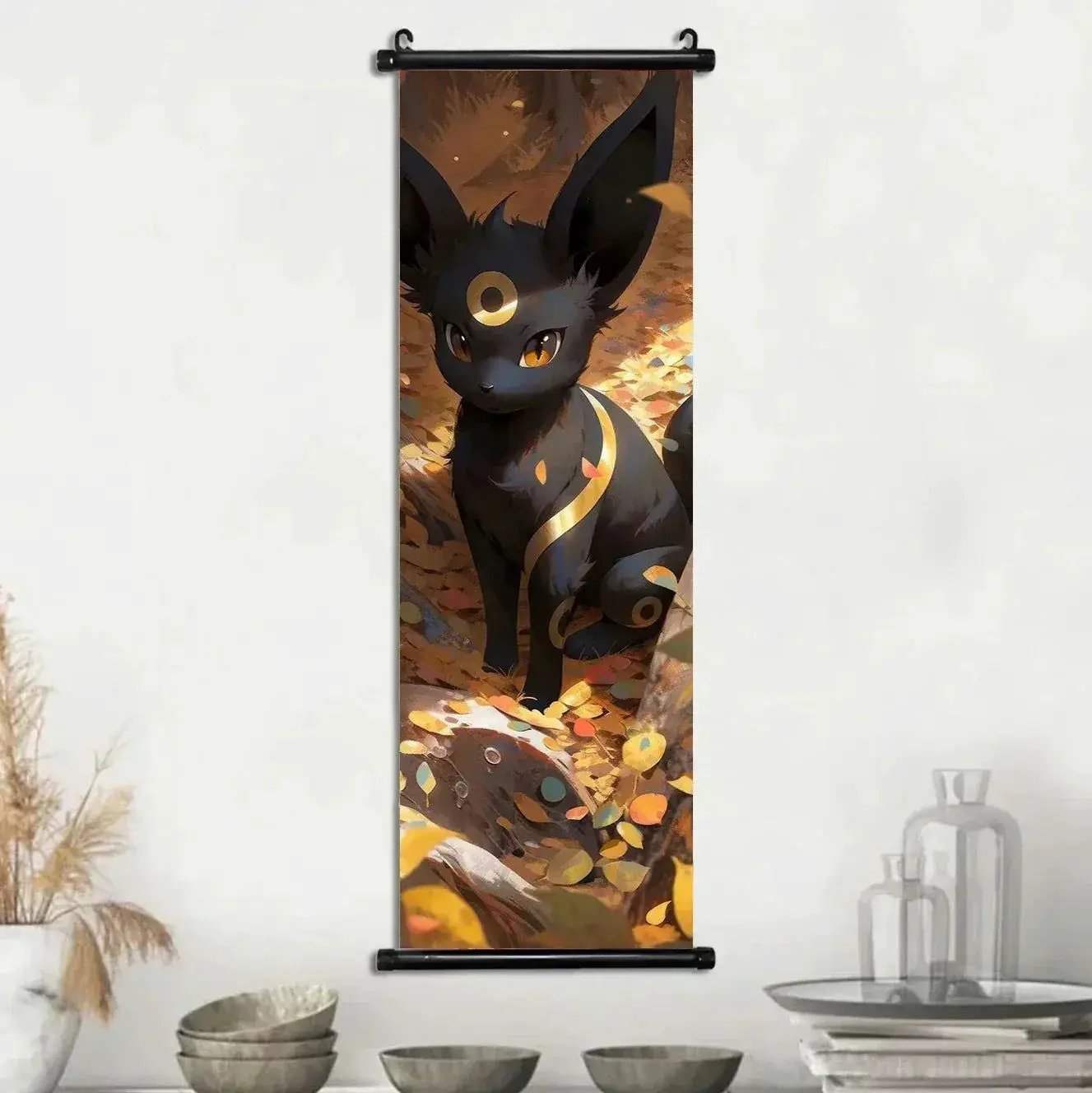 Pokémon Canvas Scroll Art Posters Vibrant Wall Decor - ToylandEU