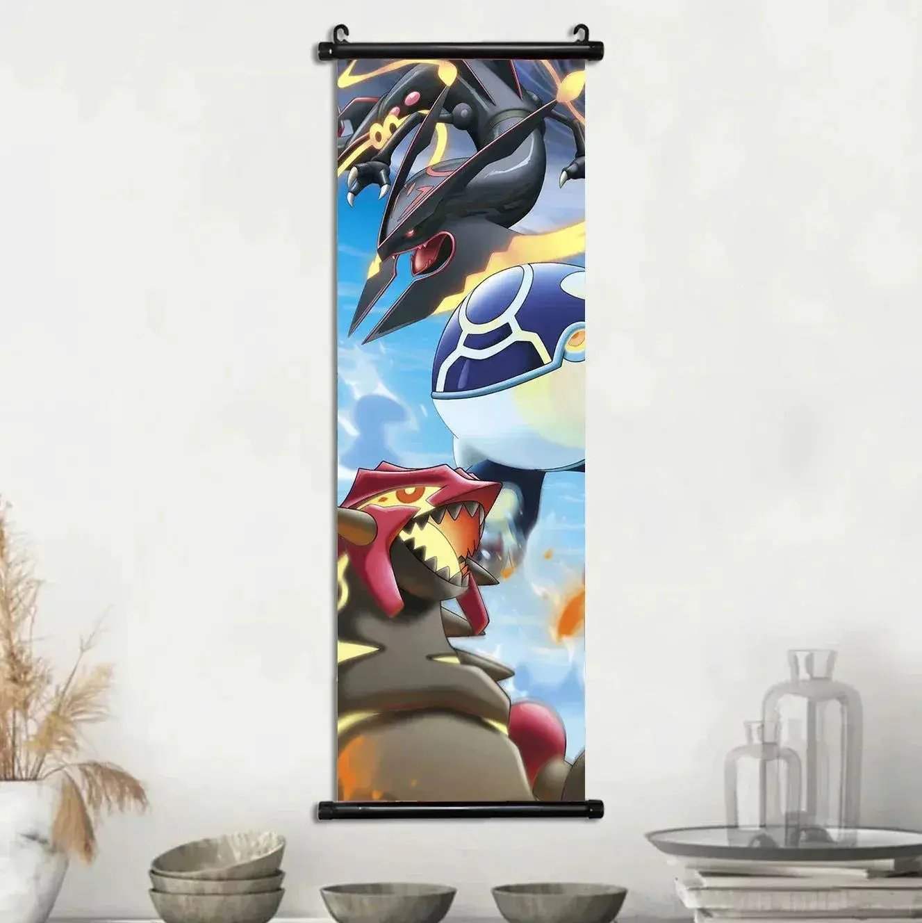 Pokémon Canvas Scroll Art Posters Vibrant Wall Decor - ToylandEU