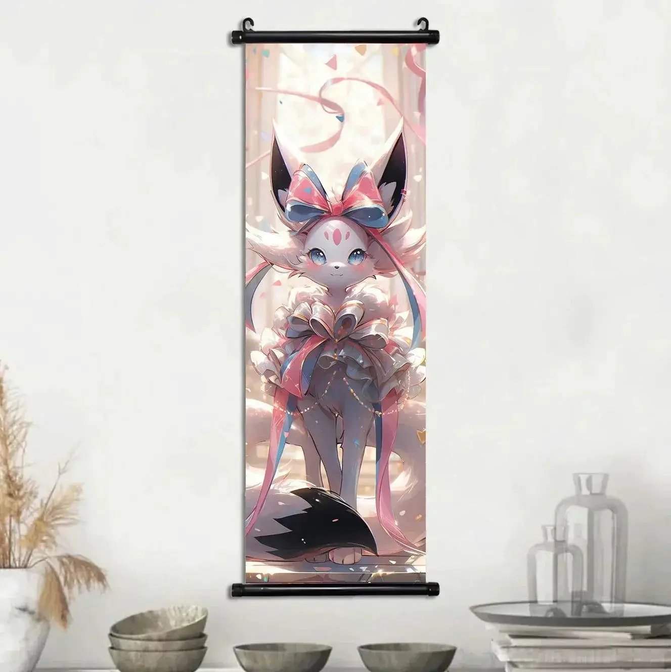 Pokémon Canvas Scroll Art Posters Vibrant Wall Decor - ToylandEU