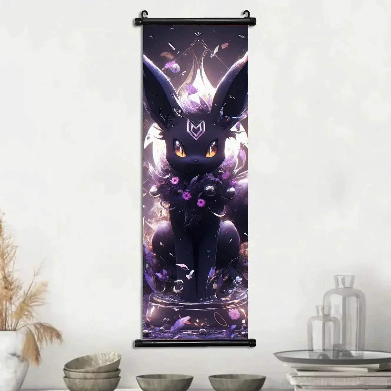 Pokémon Canvas Scroll Art Posters Vibrant Wall Decor - ToylandEU