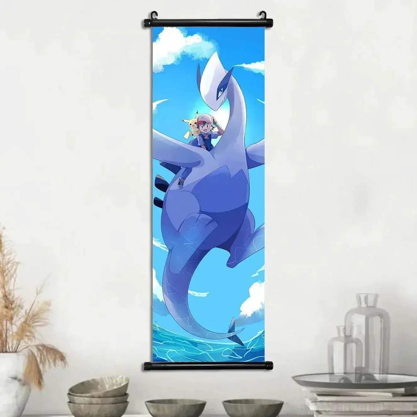 Pokémon Canvas Scroll Art Posters Vibrant Wall Decor - ToylandEU
